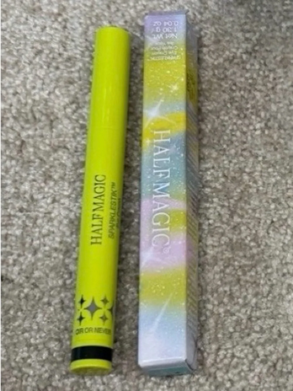 New Half Magic Sparklestik Eye Crayon shade Noir or Never